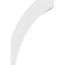Ekena Millwork 5"W x 8"D x 12"H Standard Thorton Architectural Grade PVC Knee Brace BRCP05X08X12THR - alternate 4